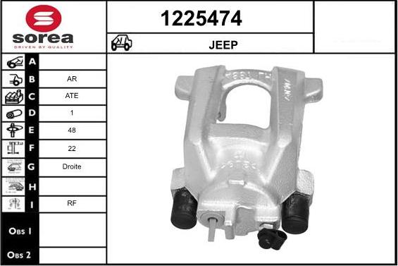 SNRA 1225474 - Pinza freno autozon.pro