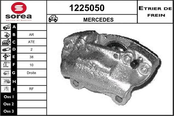 SNRA 1225050 - Pinza freno autozon.pro