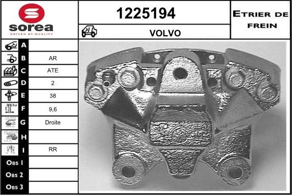 SNRA 1225194 - Pinza freno autozon.pro