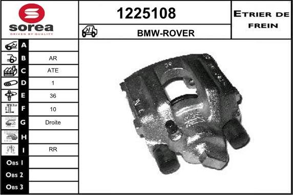 SNRA 1225108 - Pinza freno autozon.pro