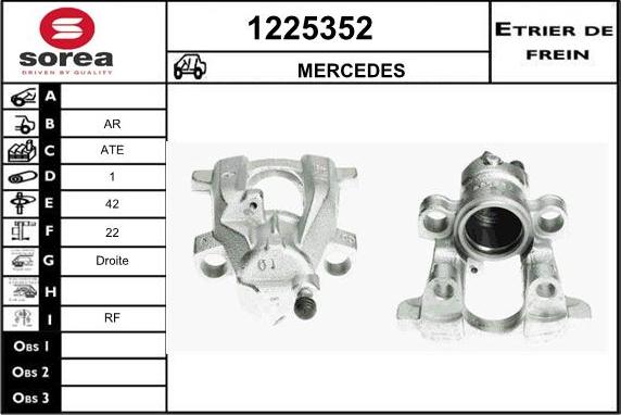 SNRA 1225352 - Pinza freno autozon.pro