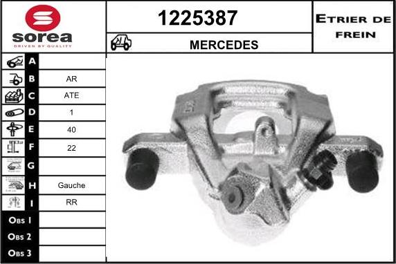 SNRA 1225387 - Pinza freno autozon.pro