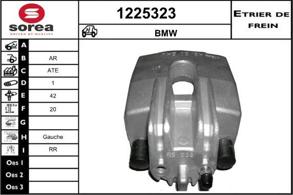 SNRA 1225323 - Pinza freno autozon.pro