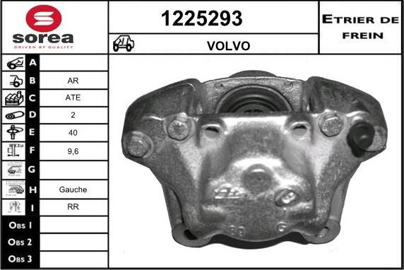 SNRA 1225293 - Pinza freno autozon.pro