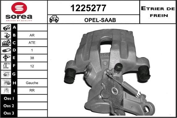 SNRA 1225277 - Pinza freno autozon.pro