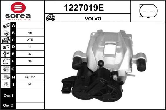 SNRA 1227019E - Pinza freno autozon.pro