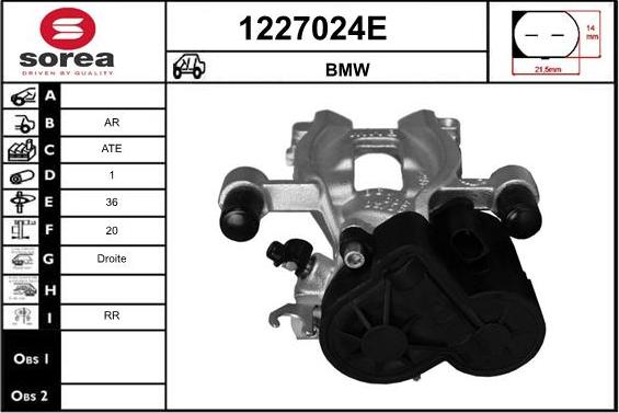 SNRA 1227024E - Pinza freno autozon.pro