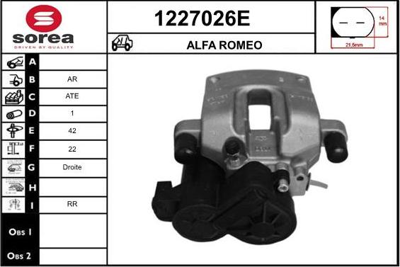 SNRA 1227026E - Pinza freno autozon.pro