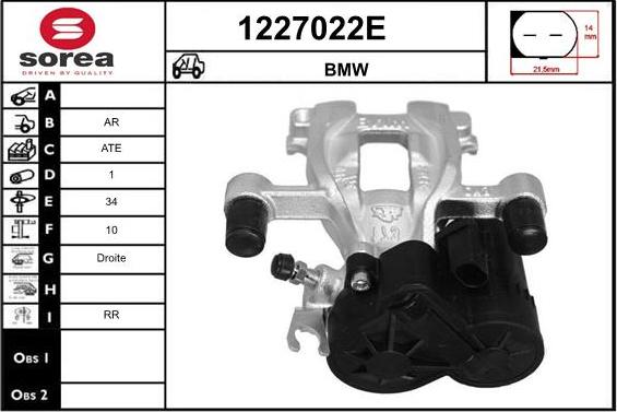 SNRA 1227022E - Pinza freno autozon.pro