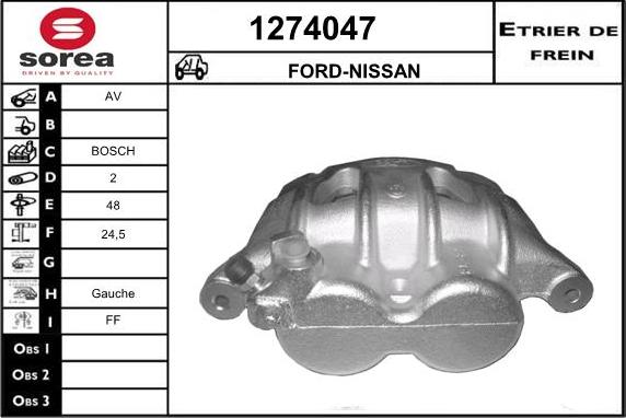 SNRA 1274047 - Pinza freno autozon.pro