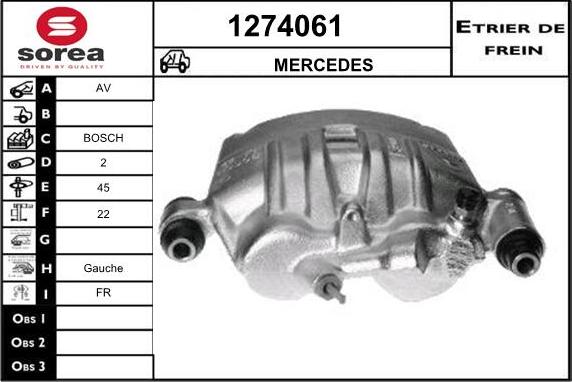 SNRA 1274061 - Pinza freno autozon.pro