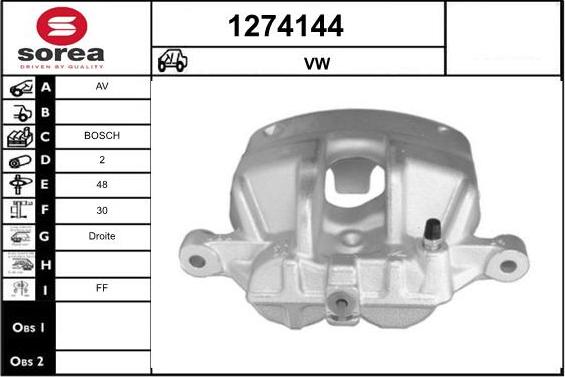 SNRA 1274144 - Pinza freno autozon.pro