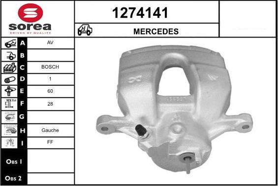 SNRA 1274141 - Pinza freno autozon.pro