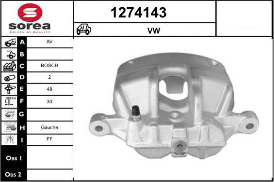 SNRA 1274143 - Pinza freno autozon.pro