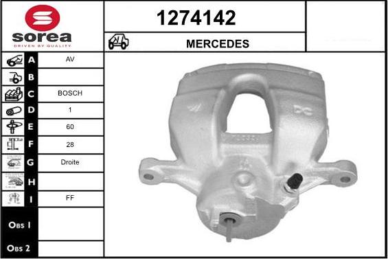 SNRA 1274142 - Pinza freno autozon.pro