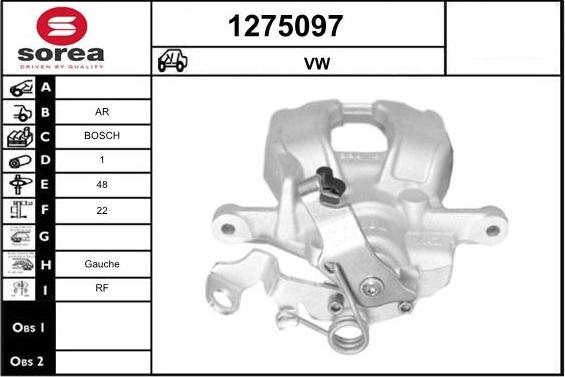 SNRA 1275097 - Pinza freno autozon.pro