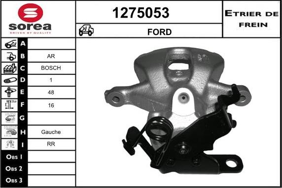 SNRA 1275053 - Pinza freno autozon.pro