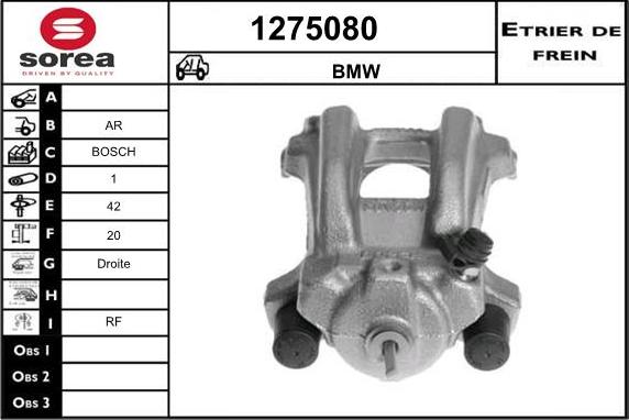 SNRA 1275080 - Pinza freno autozon.pro