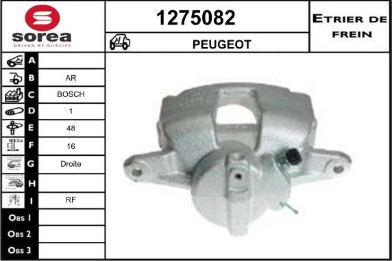 SNRA 1275082 - Pinza freno autozon.pro