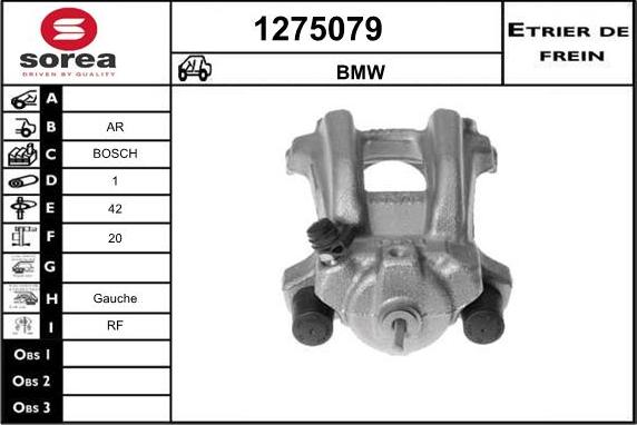 SNRA 1275079 - Pinza freno autozon.pro