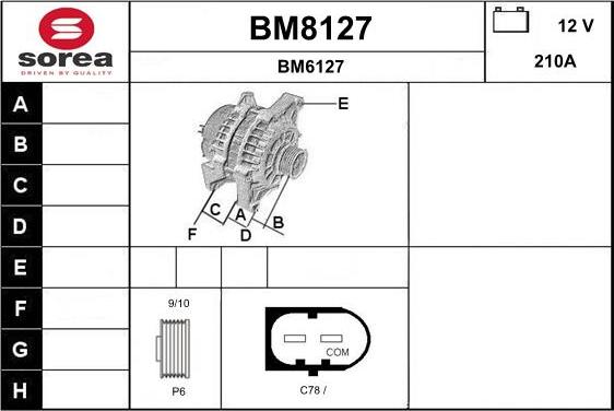 SNRA BM8127 - Alternatore autozon.pro