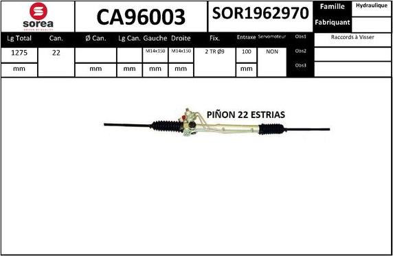 SNRA CA96003 - Scatola guida autozon.pro