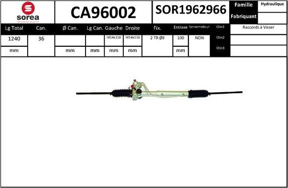 SNRA CA96002 - Scatola guida autozon.pro