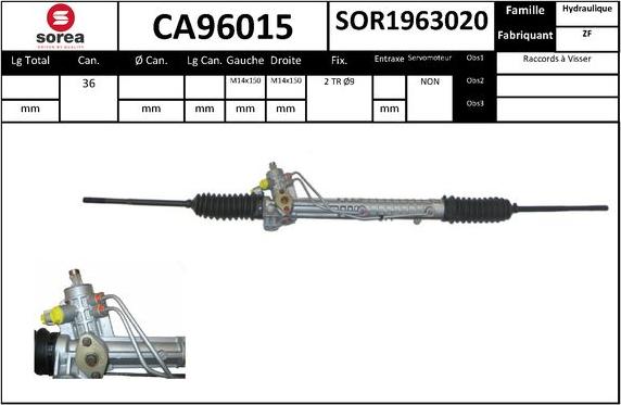 SNRA CA96015 - Scatola guida autozon.pro