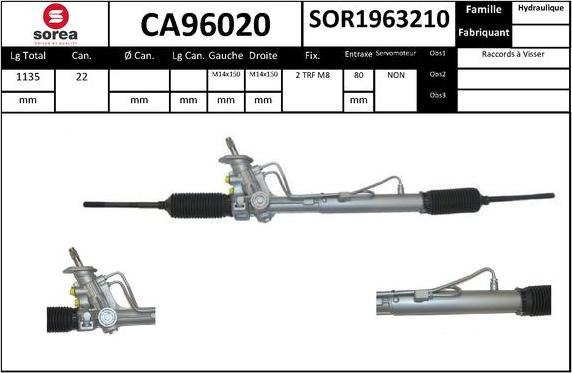 SNRA CA96020 - Scatola guida autozon.pro