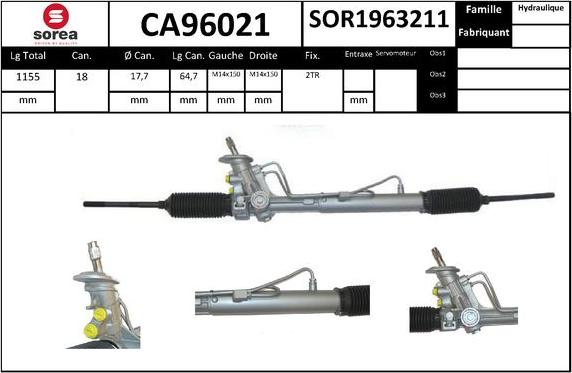 SNRA CA96021 - Scatola guida autozon.pro