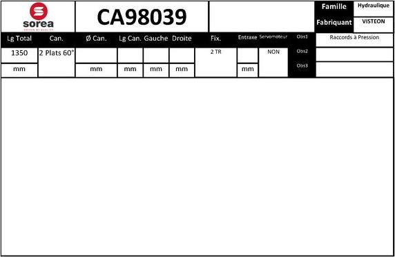 SNRA CA98039 - Scatola guida autozon.pro