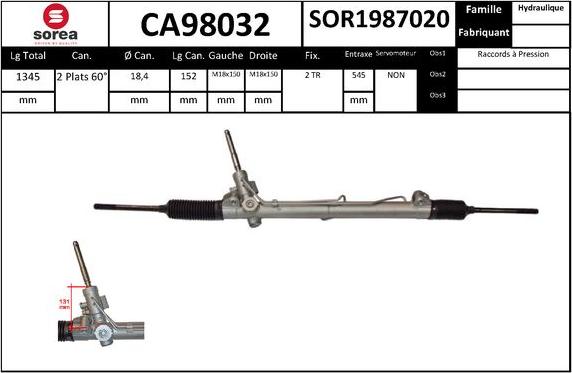 SNRA CA98032 - Scatola guida autozon.pro