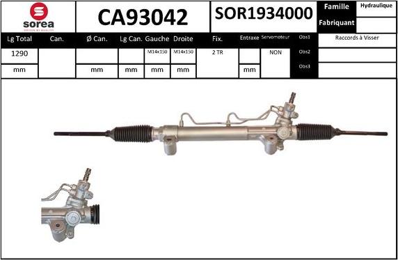 SNRA CA93042 - Scatola guida autozon.pro