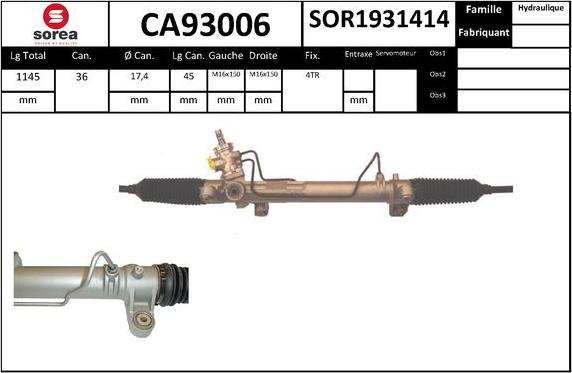 SNRA CA93006 - Scatola guida autozon.pro