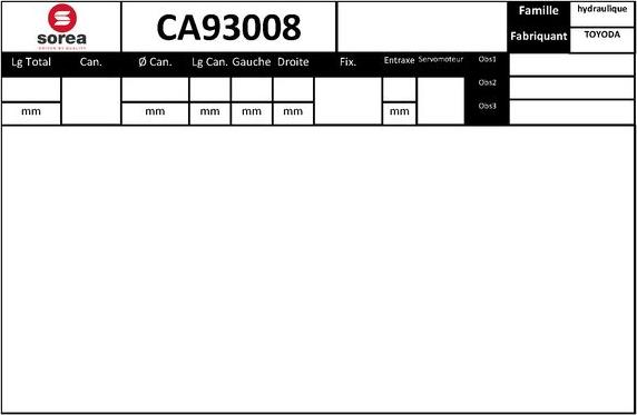 SNRA CA93008 - Scatola guida autozon.pro