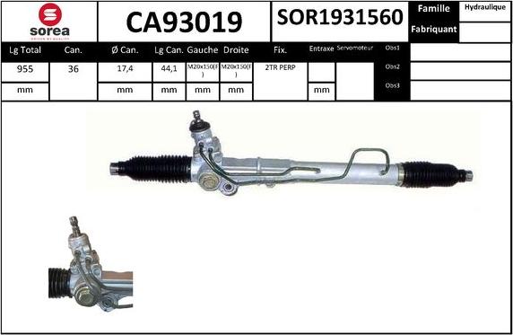 SNRA CA93019 - Scatola guida autozon.pro