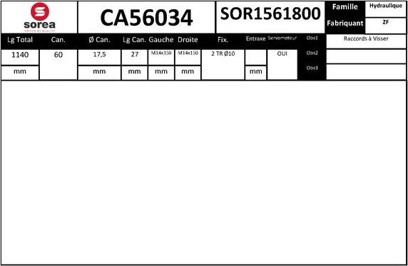 SNRA CA56034 - Scatola guida autozon.pro