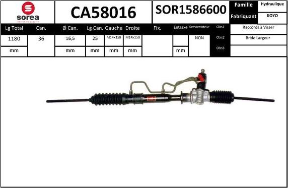 SNRA CA58016 - Scatola guida autozon.pro