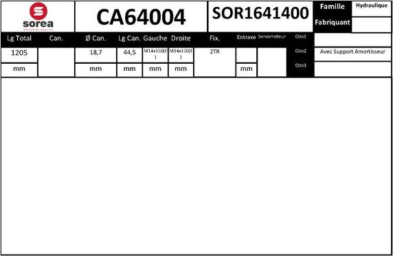 SNRA CA64004 - Scatola guida autozon.pro