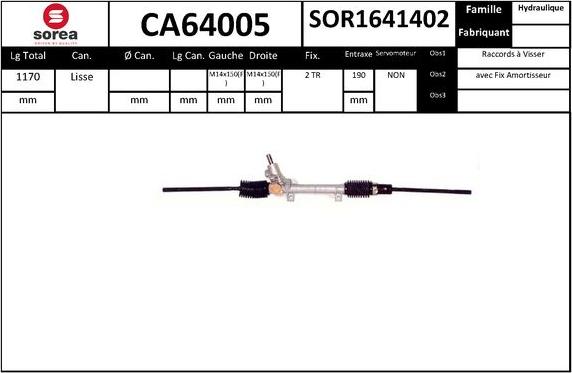 SNRA CA64005 - Scatola guida autozon.pro