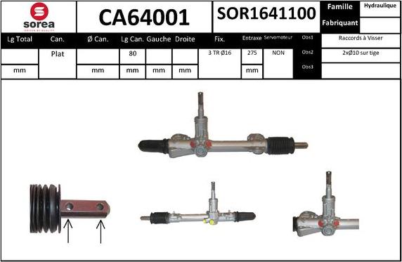 SNRA CA64001 - Scatola guida autozon.pro