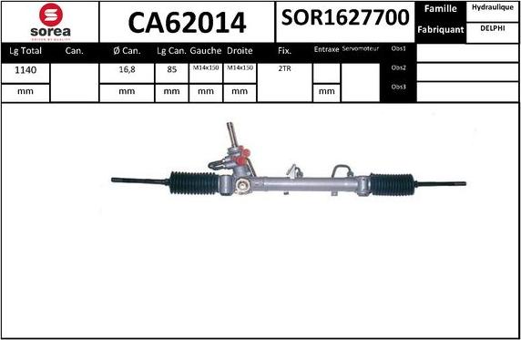 SNRA CA62014 - Scatola guida autozon.pro