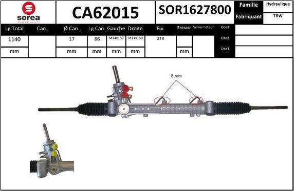 SNRA CA62015 - Scatola guida autozon.pro