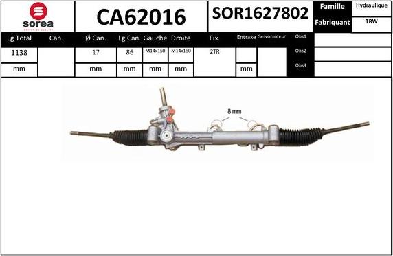 SNRA CA62016 - Scatola guida autozon.pro