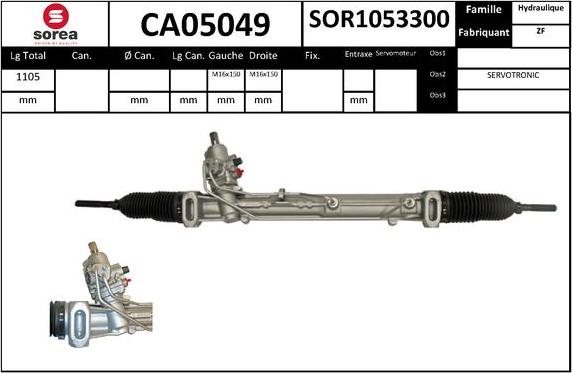 SNRA CA05049 - Scatola guida autozon.pro