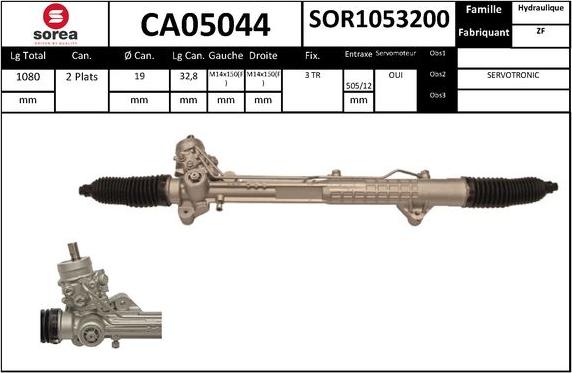 SNRA CA05044 - Scatola guida autozon.pro