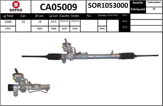 SNRA CA05009 - Scatola guida autozon.pro