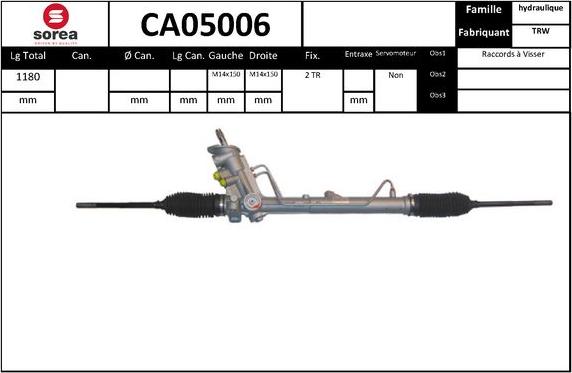 SNRA CA05006 - Scatola guida autozon.pro