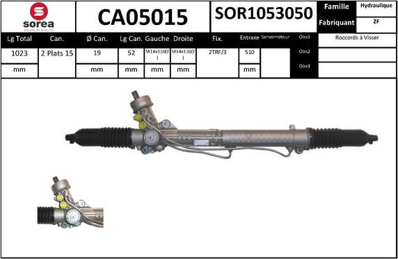 SNRA CA05015 - Scatola guida autozon.pro