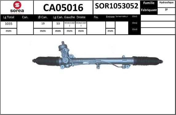 SNRA CA05016 - Scatola guida autozon.pro